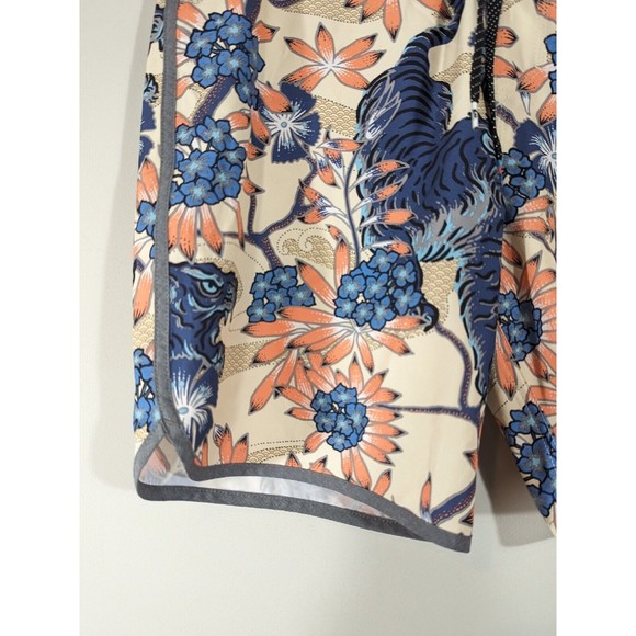 Quicksilver Floral Highline Silent Fury 19" Boardshorts Men Size 32 - Picture 5 of 11